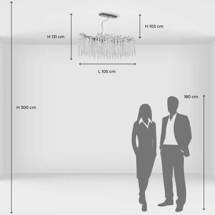 Люстра подвесная MW-Light Lima Hanging Chandelier 467013610