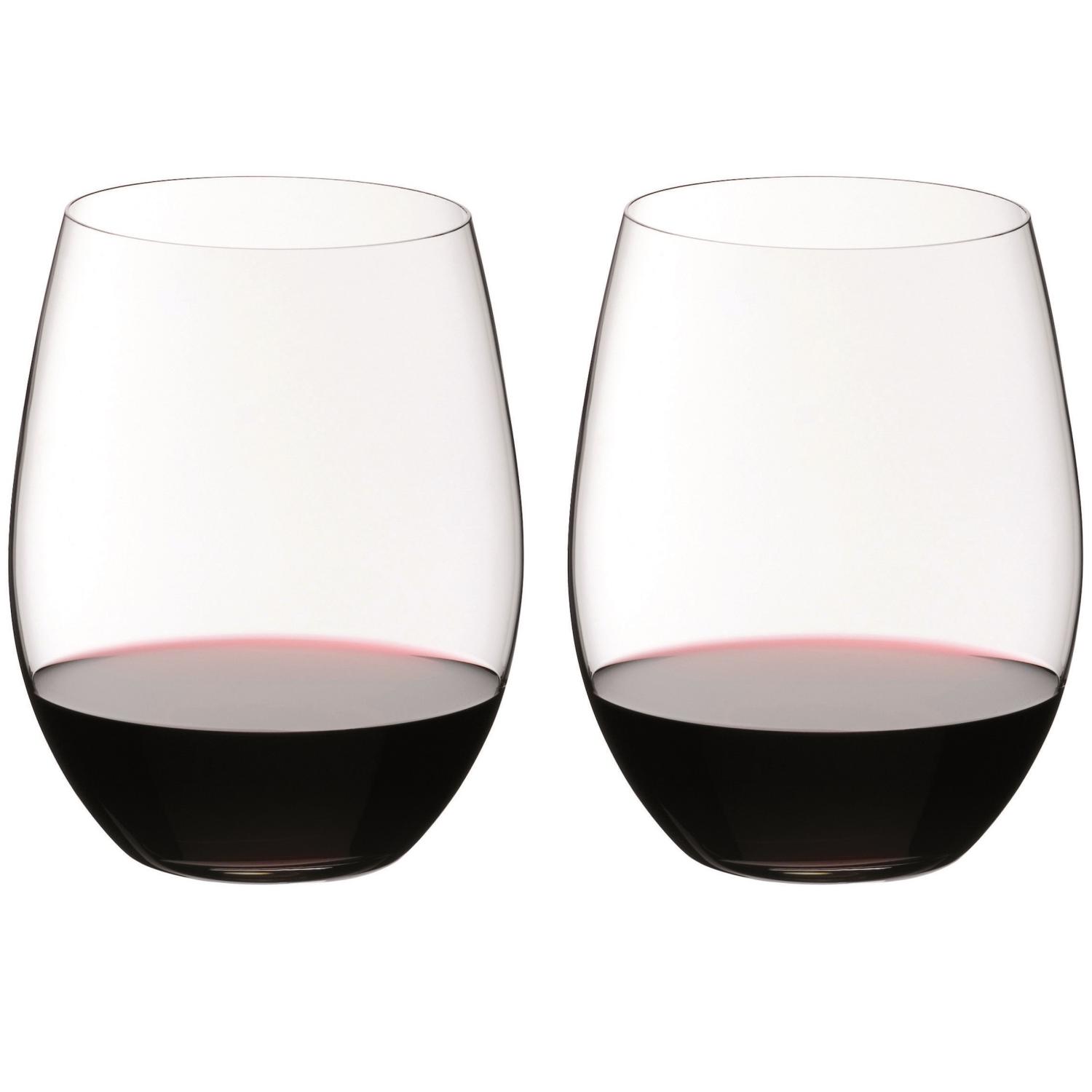 2 бокала для красного вина RIEDEL O Wine Tumbler Cabernet/Merlot Set 0414/0