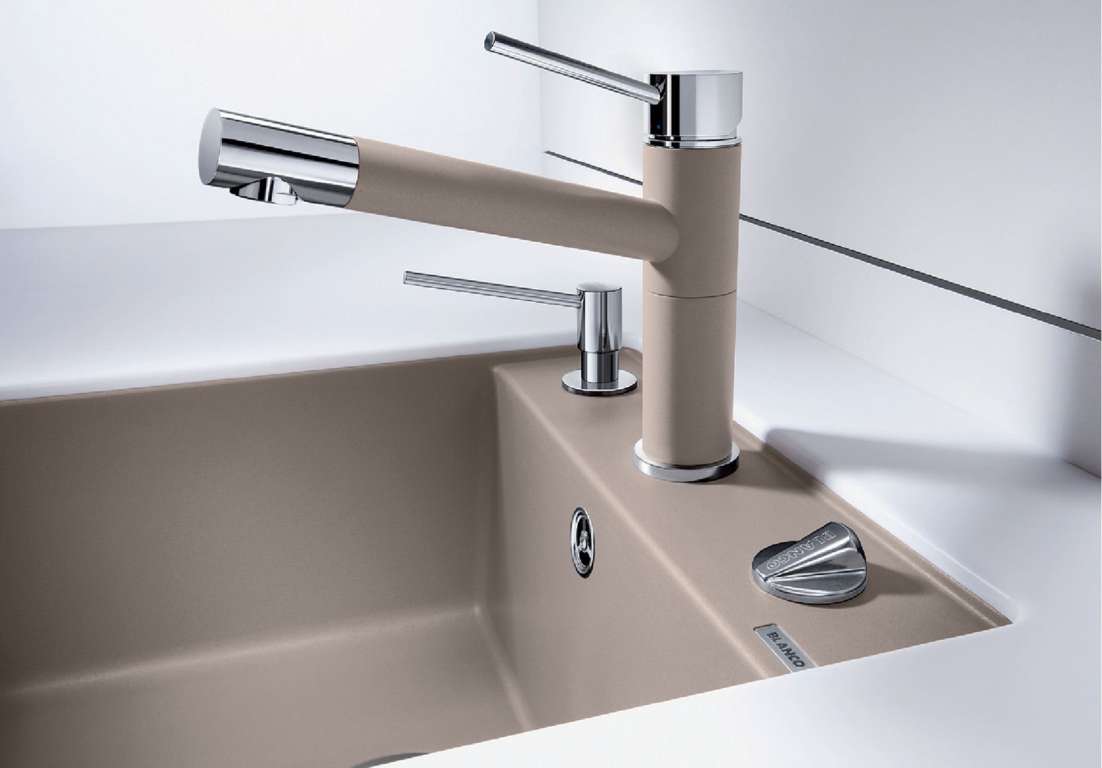 Кухонная мойка Blanco Dalago 45 Silgranit Anthracite 517156