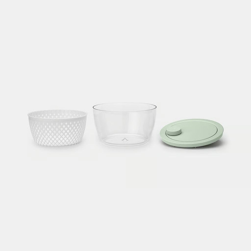 Сушилка для салата Brabantia Salad Spinner Tasty+ Jade Green 145407