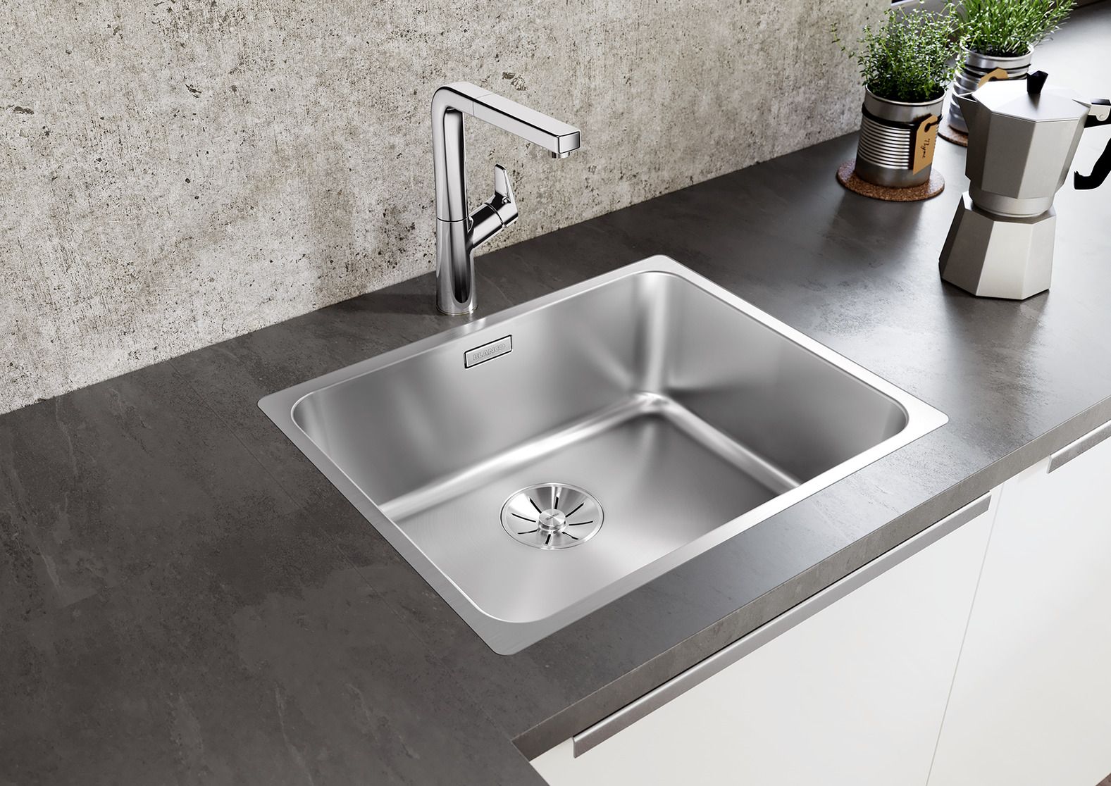 Кухонная мойка Blanco Solis 500-IF InFino 526123