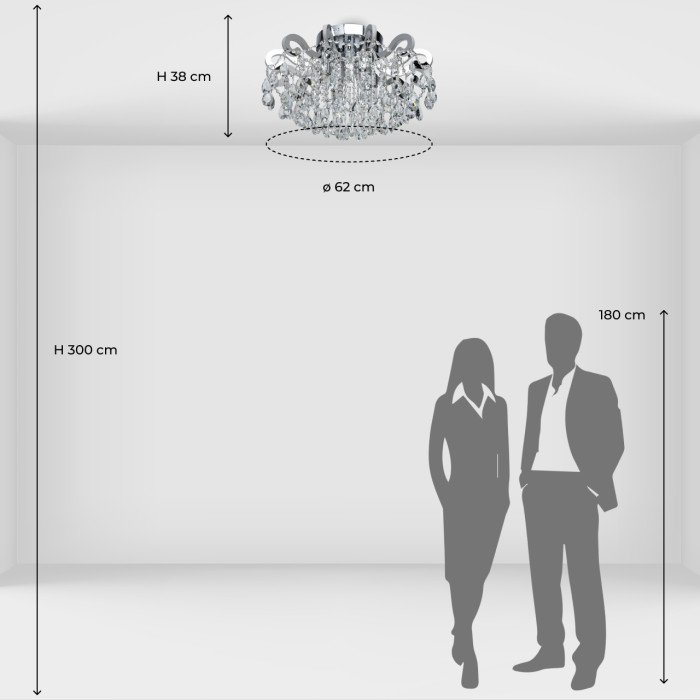 Люстра потолочная De City Breeze Ceiling Chandelier 464019916