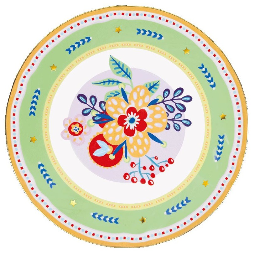 Блюдо для торта Baci Milano Mamma Mia Cake Plate GPL3.MAM02