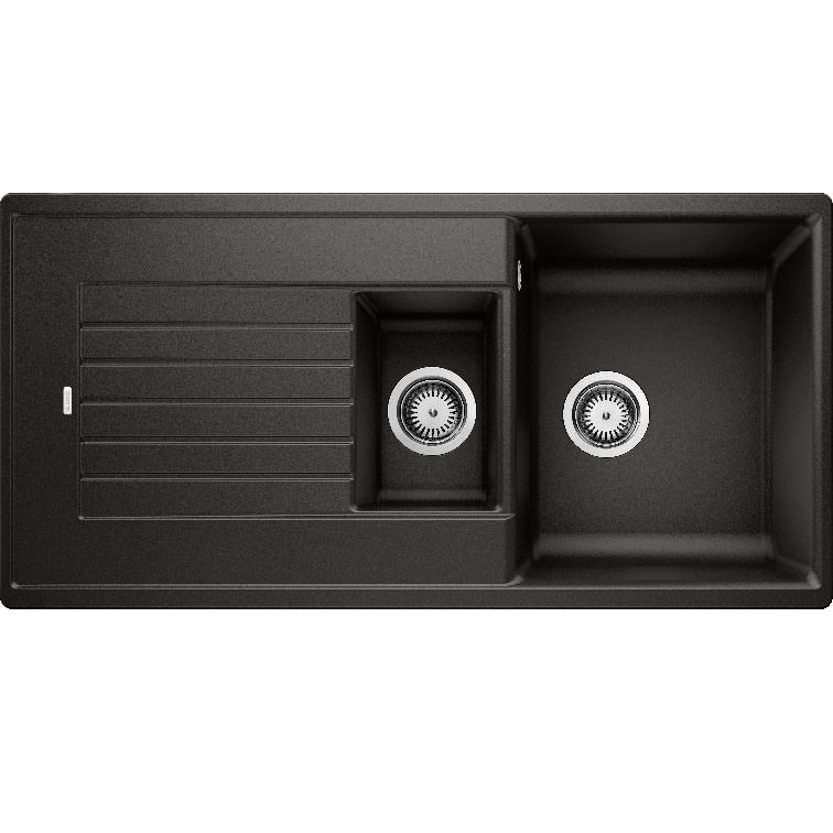 Кухонная мойка Blanco Zia 6S Silgranit Black 526021