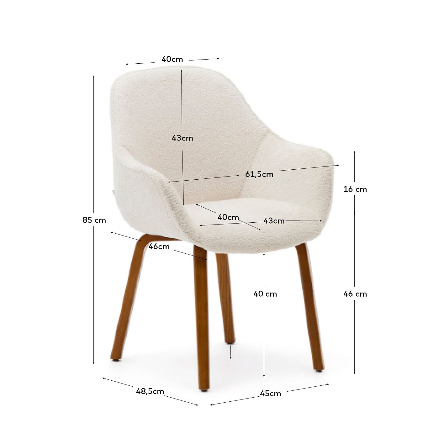 Стул La Forma Aleli Silla LF-179266