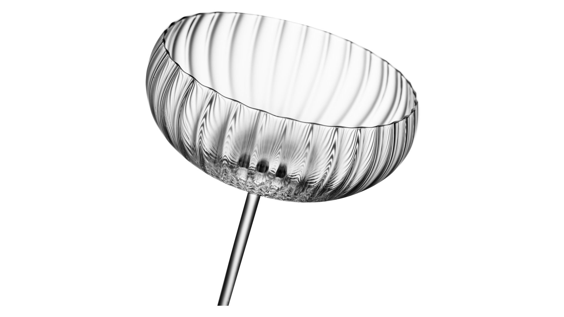 2 бокала для шампанского Anna Von Lipa Lyon Champagne Saucer Crystal Set AVL-622-10