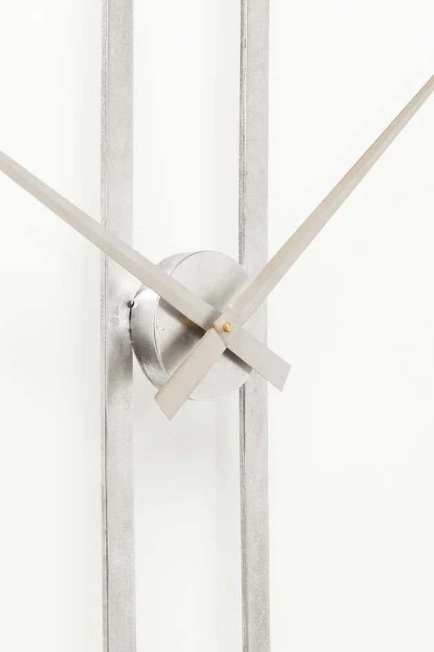 Настенные часы KARE Wanduhr Clip Silber 61479