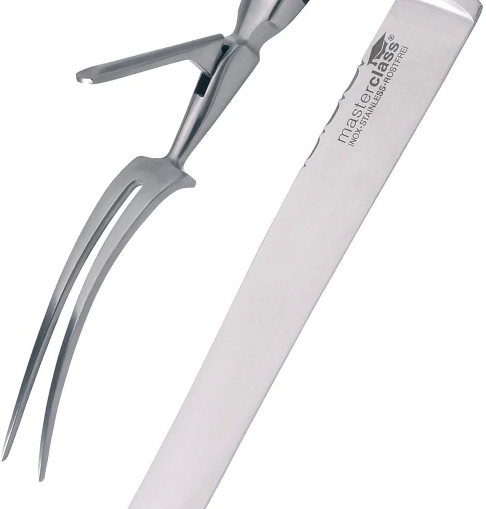 Набор для сервировки KitchenCraft MasterClass Deluxe Traditional Carving Set KCCARVSETBLK