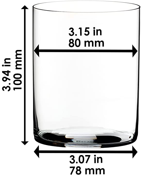 2 стакана для виски RIEDEL O Wine Tumbler Whisky H2O Set 0414/02