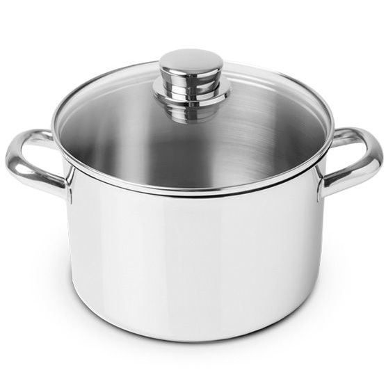 Кастрюля с крышкой Silampos Essential Glass Stockpot 63C122WG6620