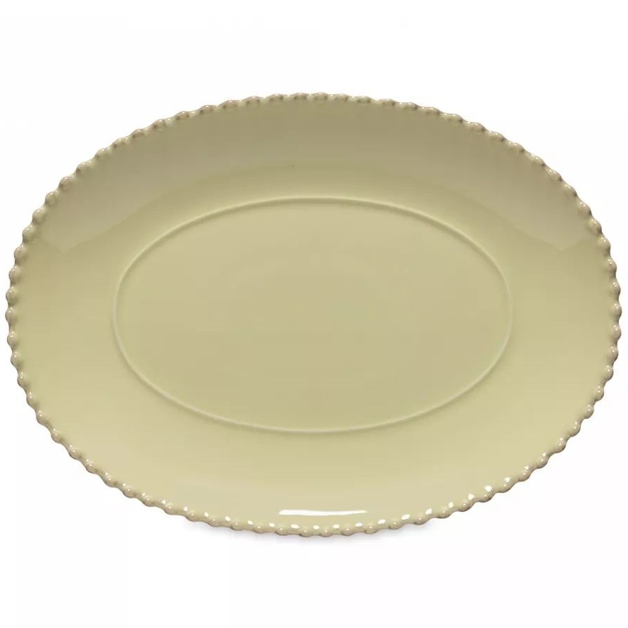 Блюдо овальное Costa Nova Pearl Oval Platter PEA331-LLY