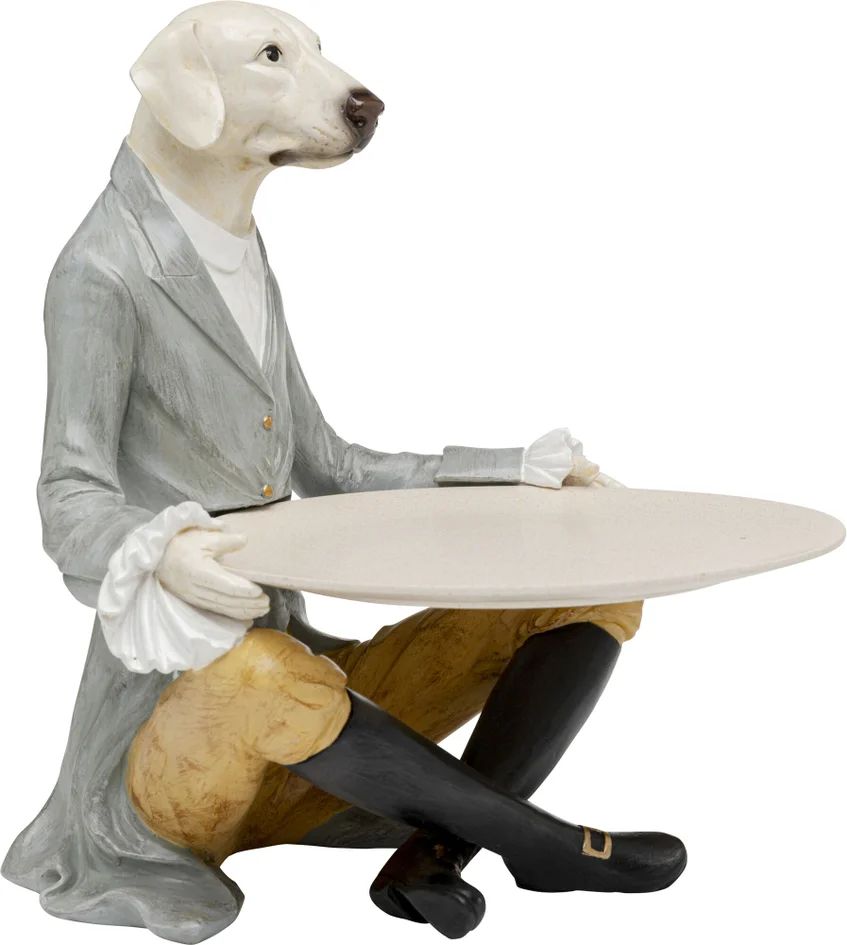 Мелочница KARE Deko Figur Gentleman Dog Tray 56916