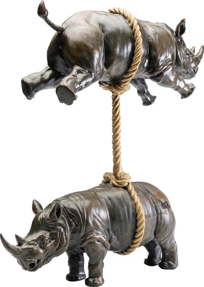 Фигурка KARE Deko Figur Artistic Rhino 56258