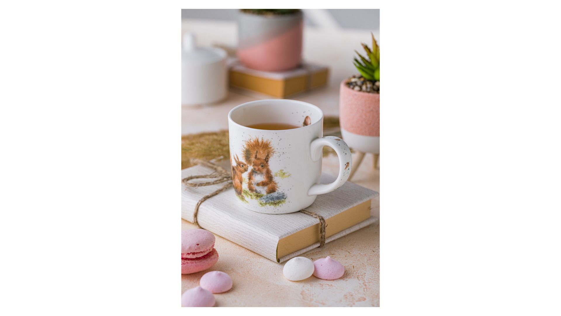 Кружка Royal Worcester Wrendale Designs Squirrels Friends Mug MMOT5629-XT-1