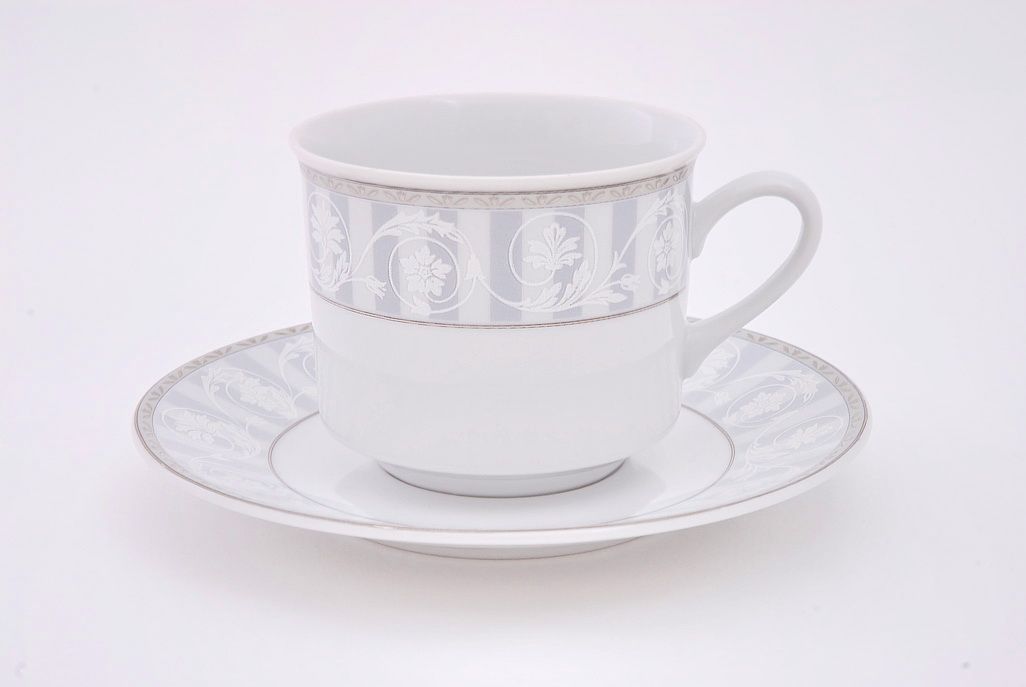 Чайный сервиз Leander Sabina Šedý Ornament 02160725-1013