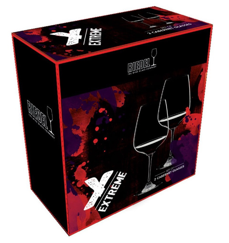 2 бокала для красного вина RIEDEL Extreme Cabernet Set 4441/0