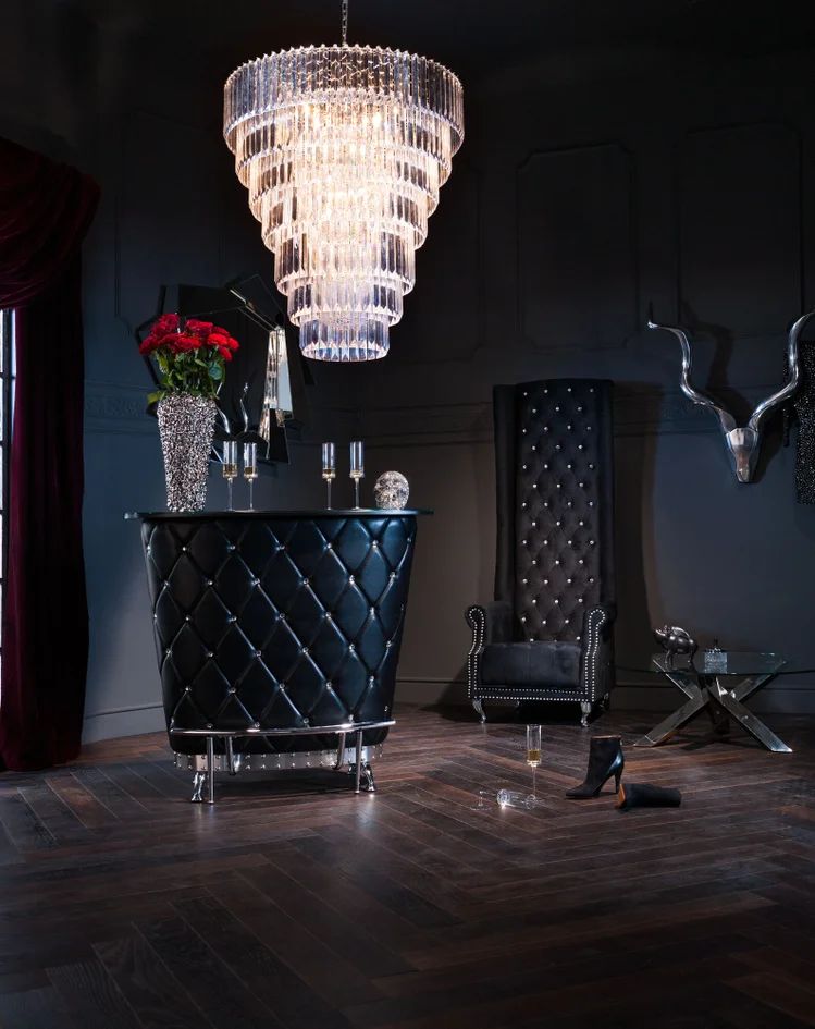 Ваза KARE Vase Rose Multi Chrom Big 65662