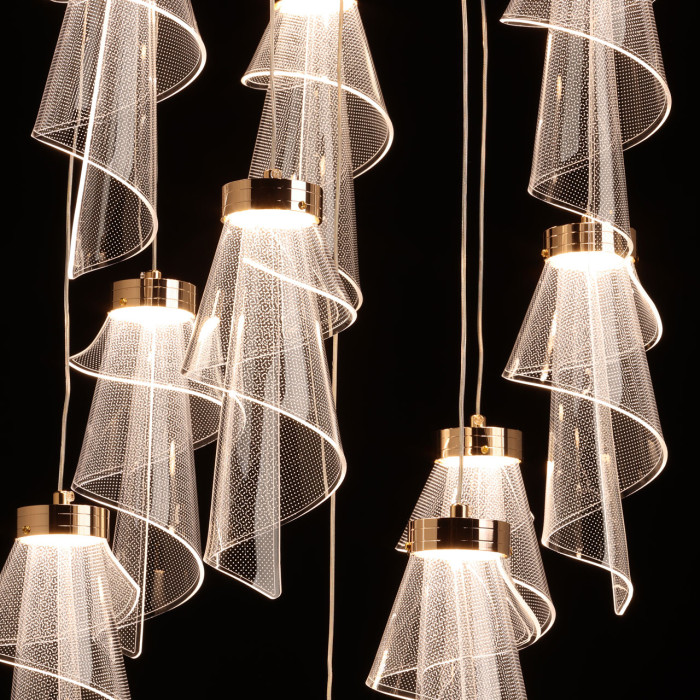 Люстра подвесная De City Conti Hanging Chandelier 488013110