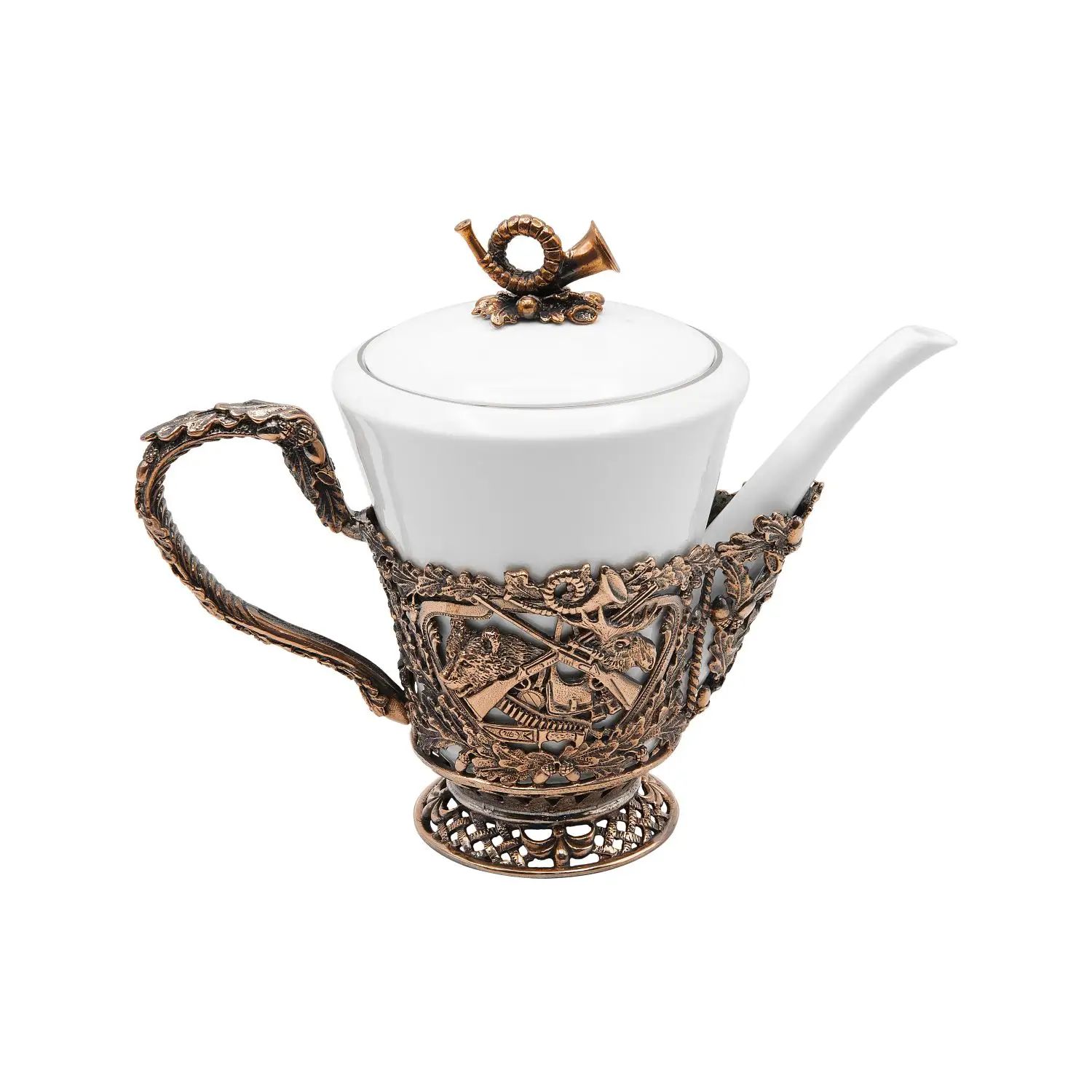 Чайник заварочный Кольчугинский Мельхиор KM109119