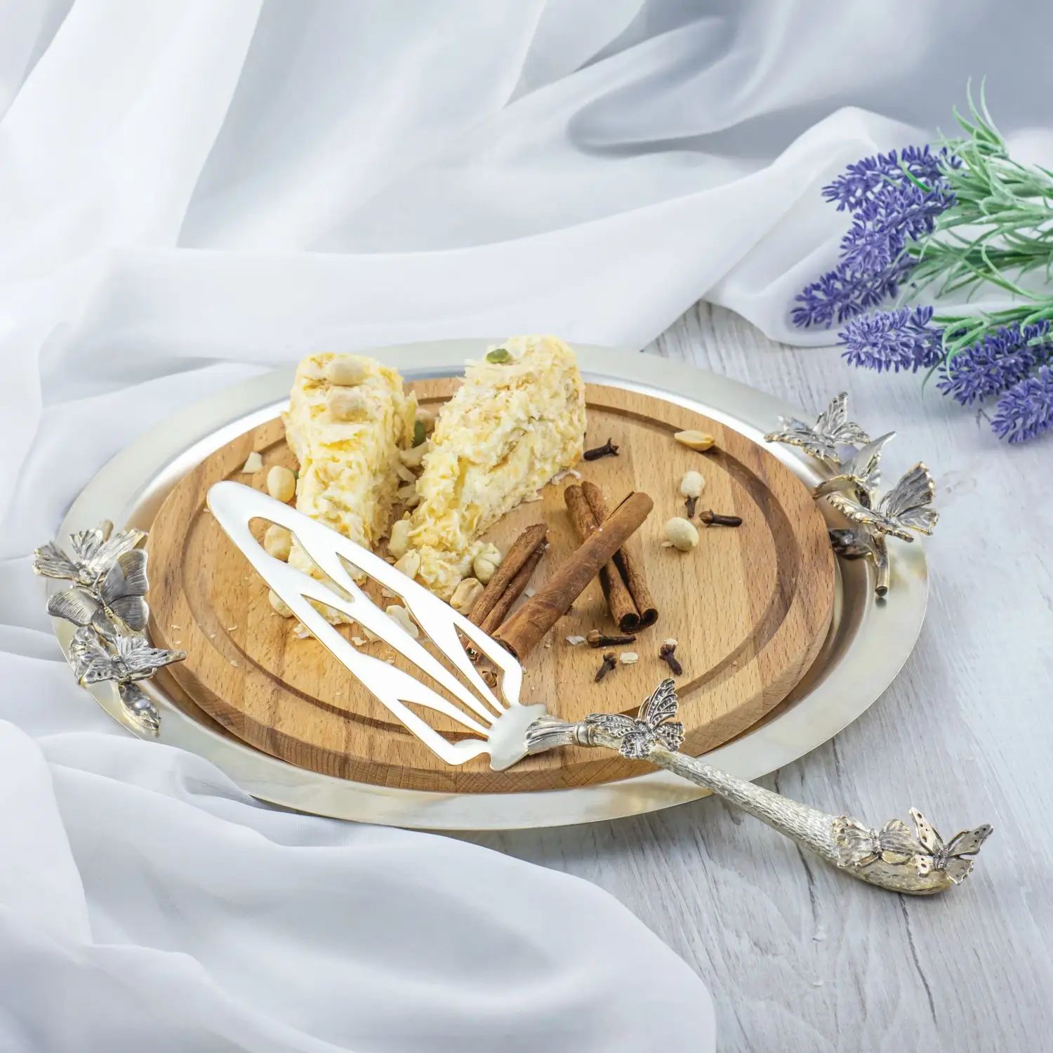 Поднос Кольчугинский Мельхиор KM109029