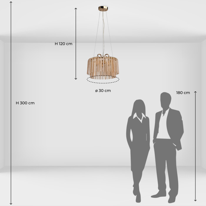 Люстра подвесная MW-Light Lavinia Hanging Chandelier 443010703