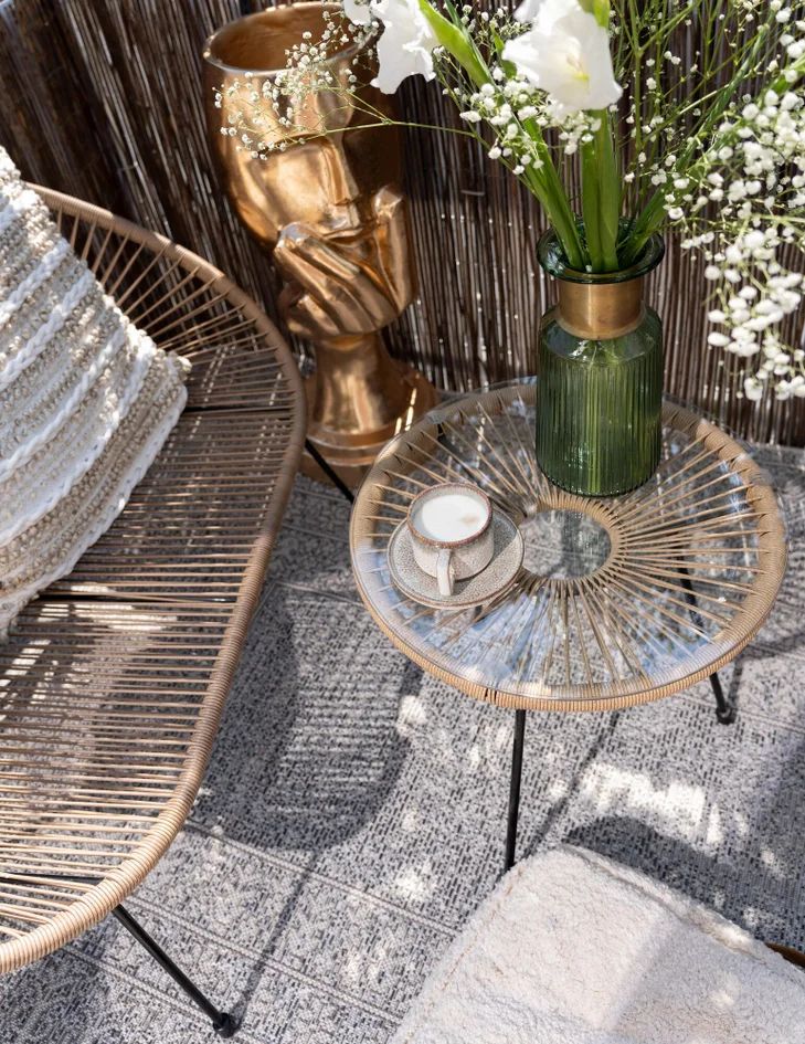 Ковер уличный KARE Outdoor Teppich Medaillon 55663