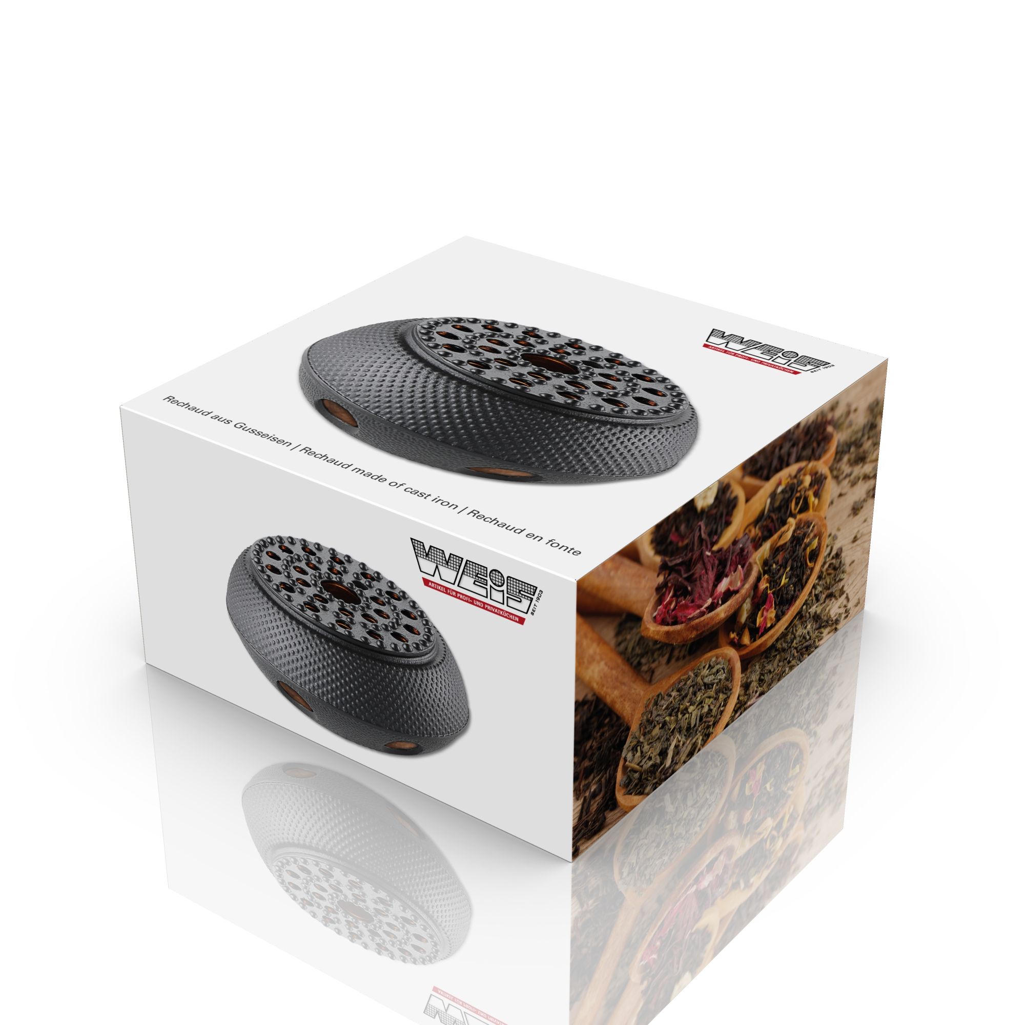 Подогрев для чайника Weis Rechaud Gusseisen 17948