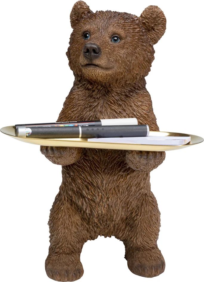 Мелочница KARE Deko Figur Butler Standing Bear 53415