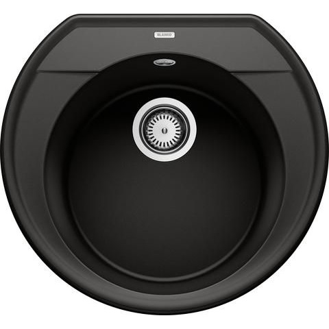 Кухонная мойка Blanco Rondoval 45 Silgranit Black 525962