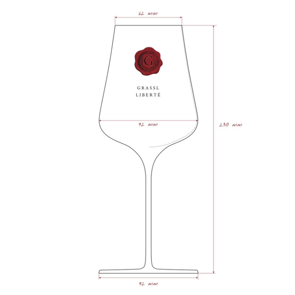 Бокал для белого вина Grassl Vigneron Liberté Single Pack T102