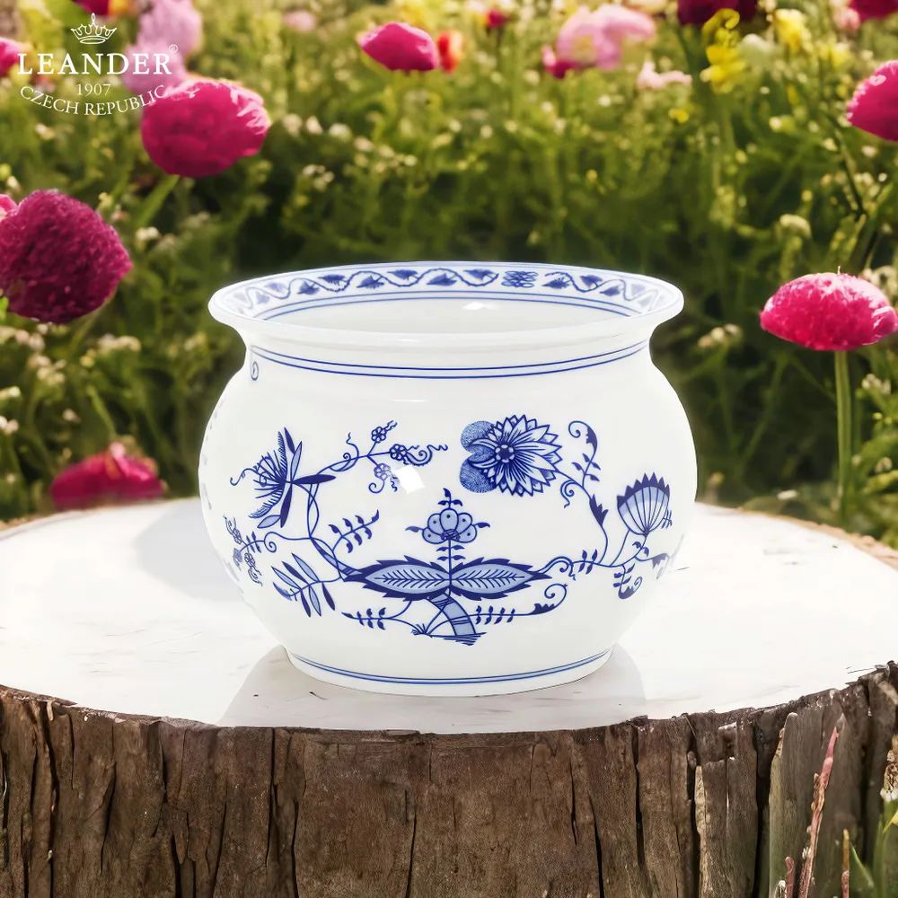 Кашпо Leander Mary-Anne Modrá Cibule 20118447-0055