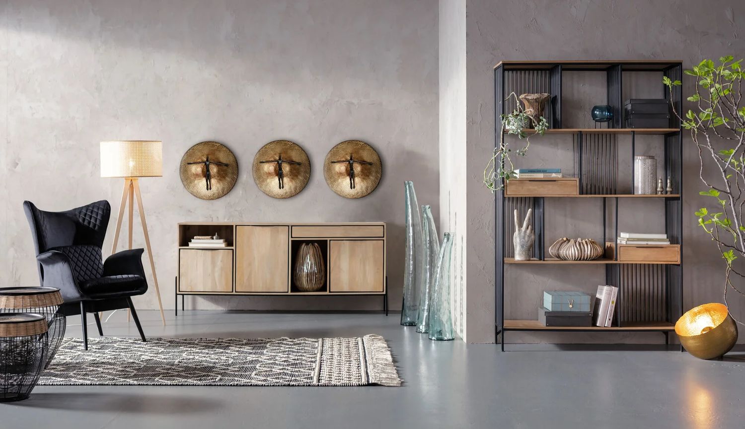 Панно настенное KARE Wandobjekt Umano 54378