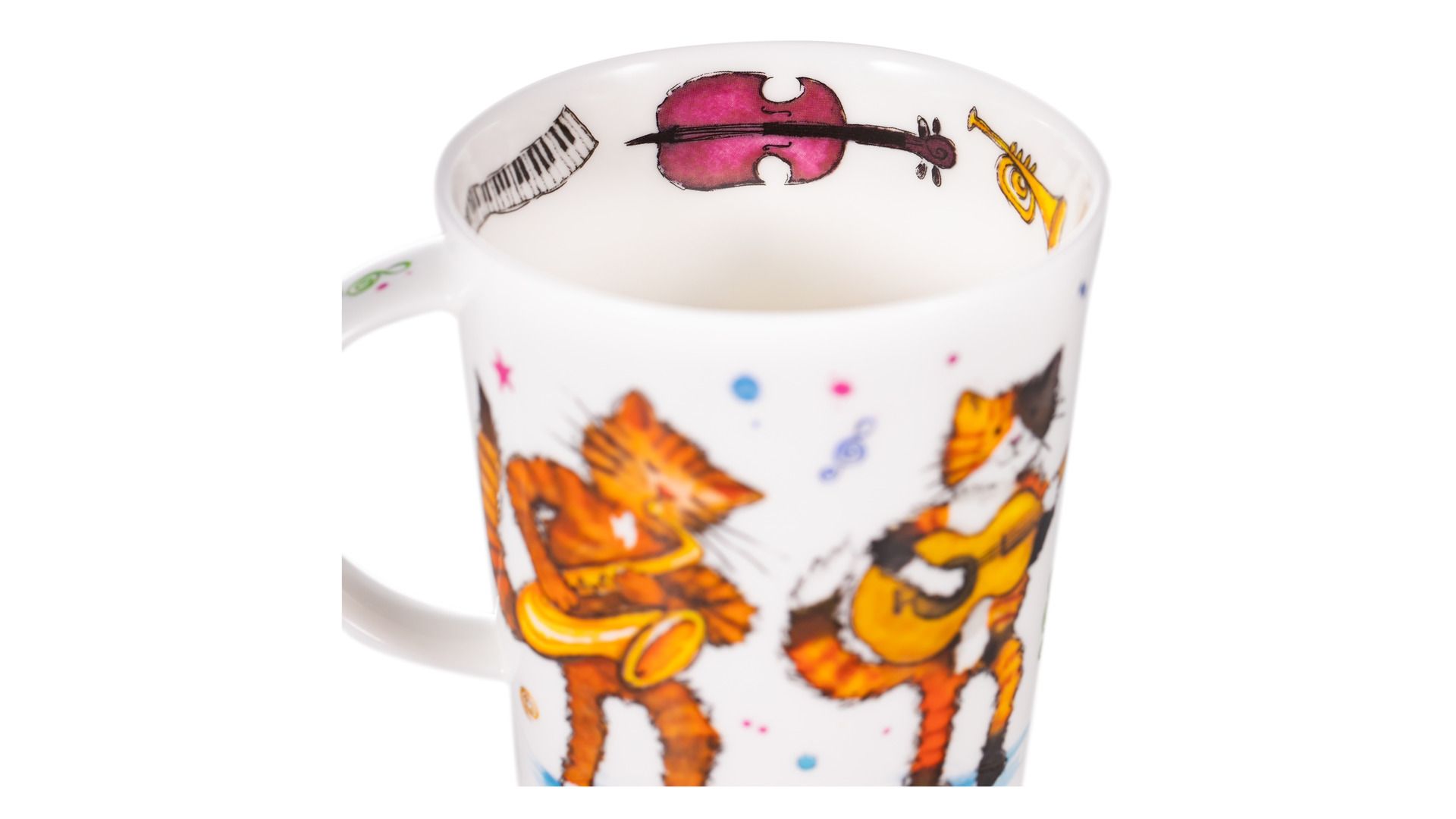 Кружка Dunoon Lomond Musical Cats Mug 78587262
