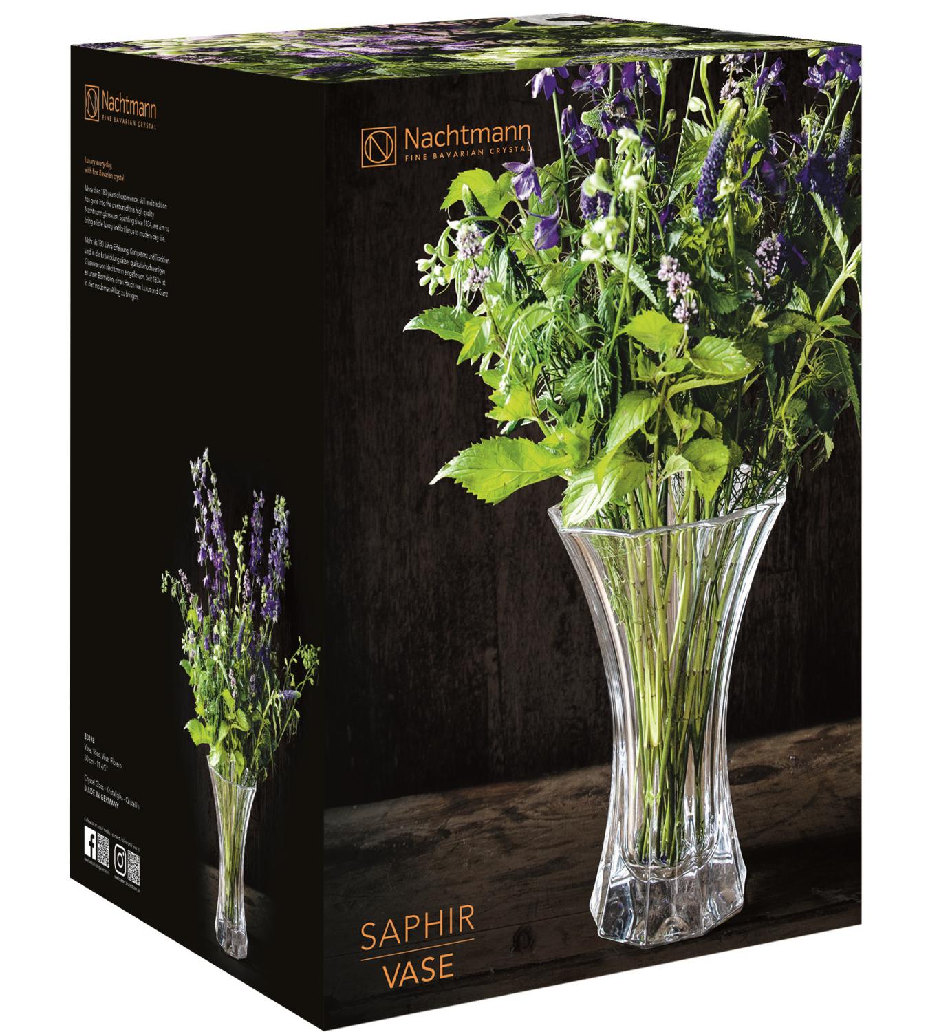 Ваза Nachtmann Saphir Vase 80498