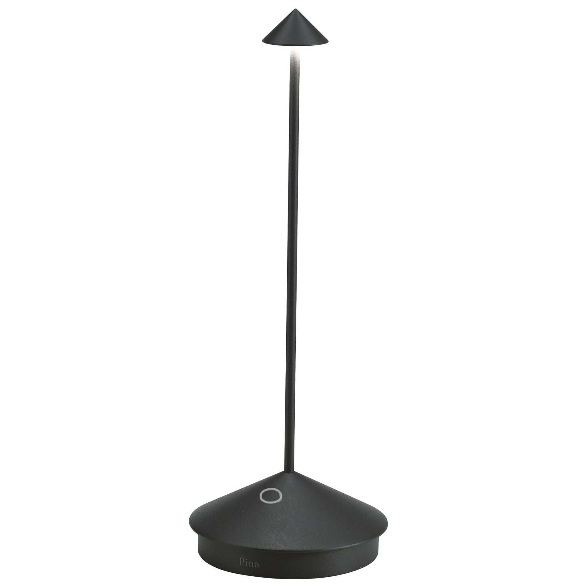 Настольная лампа Zafferano Pina Black Table Lamp LD1650D3