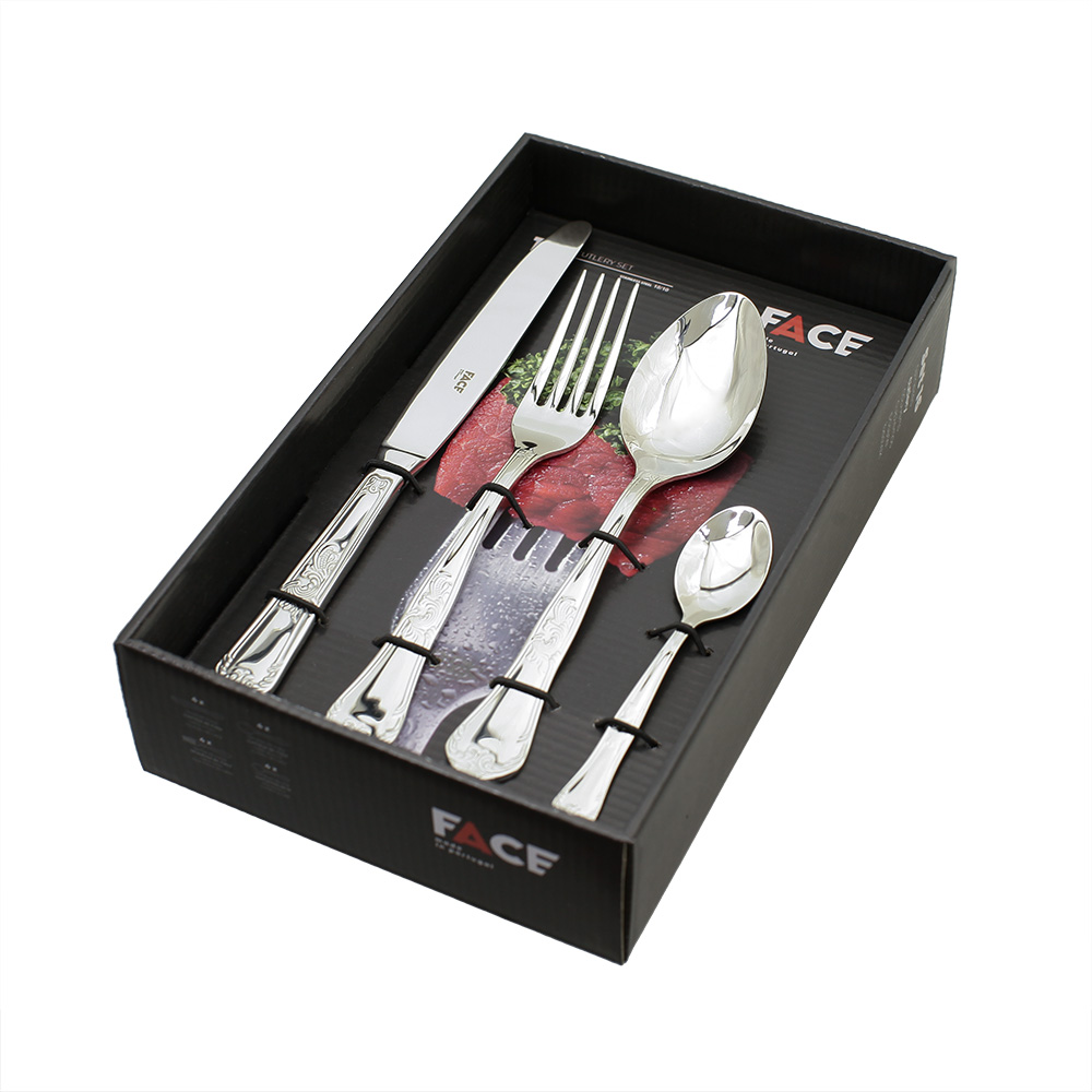 Набор столовых приборов Face Queen QUE16C