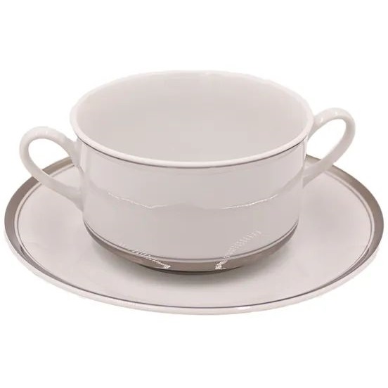 Чашка для супа Leander Sabina Platinová Odnož 02120623-0011