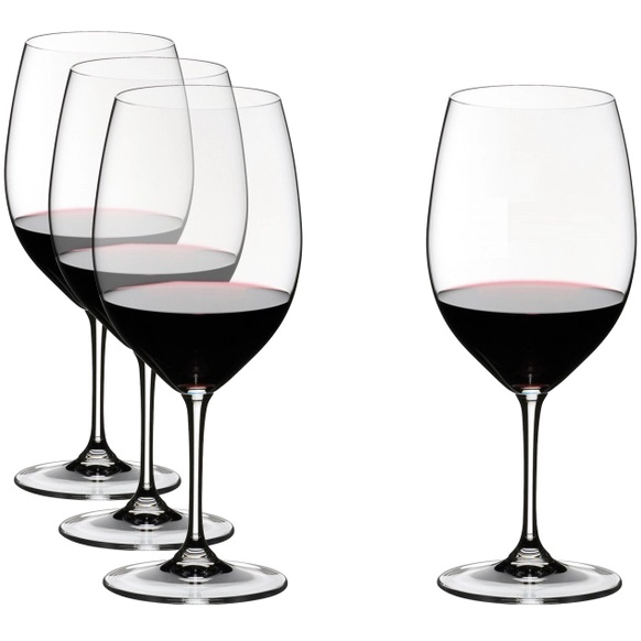 4 бокала для красного вина RIEDEL Vinum Cabernet Sauvignon/Merlot Pay 3 Get 4 610 мл (арт. 5416/0)