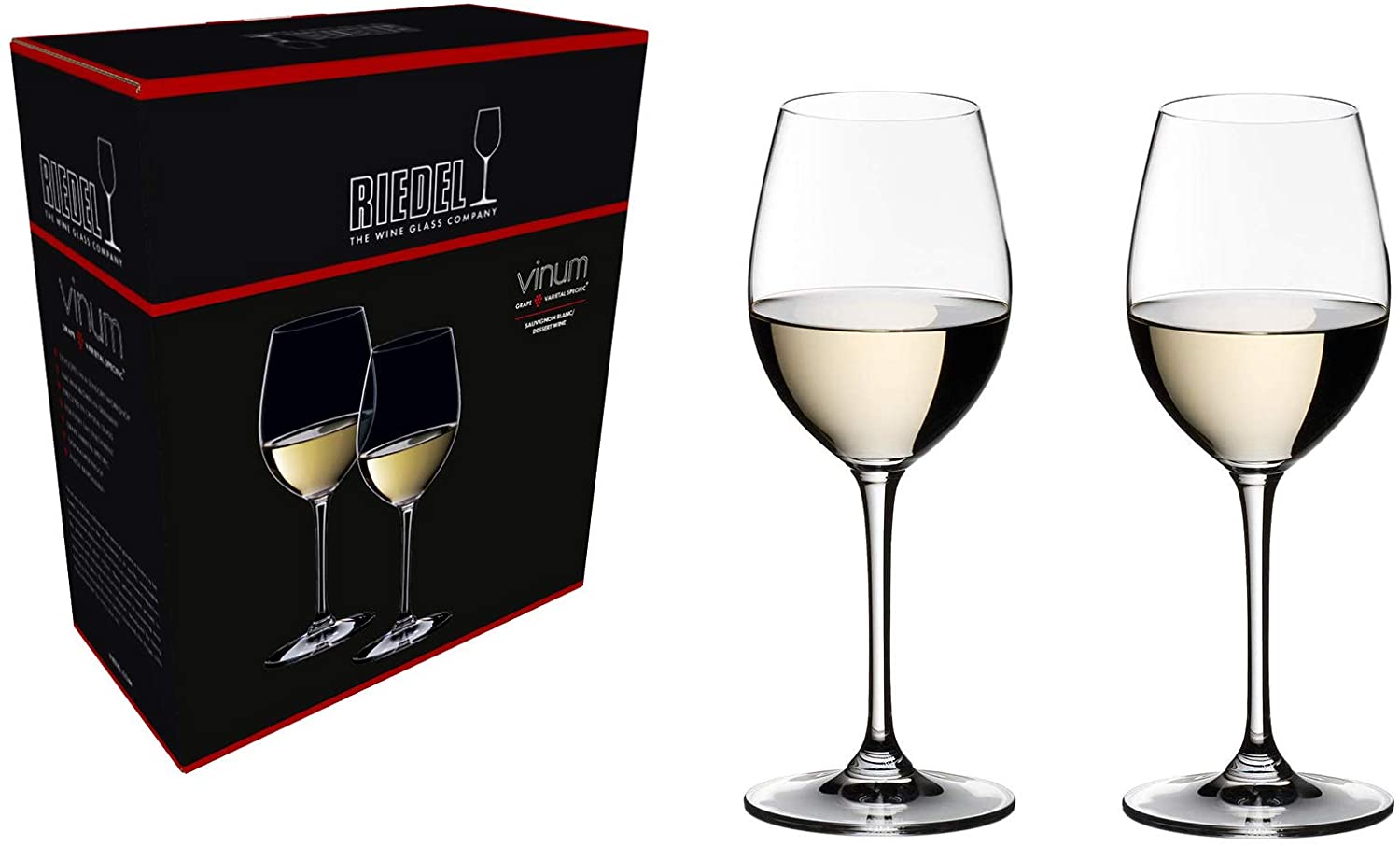 2 бокала для белого вина RIEDEL Vinum Sauvignon Blanc/Dessert Wine Set 6416/33