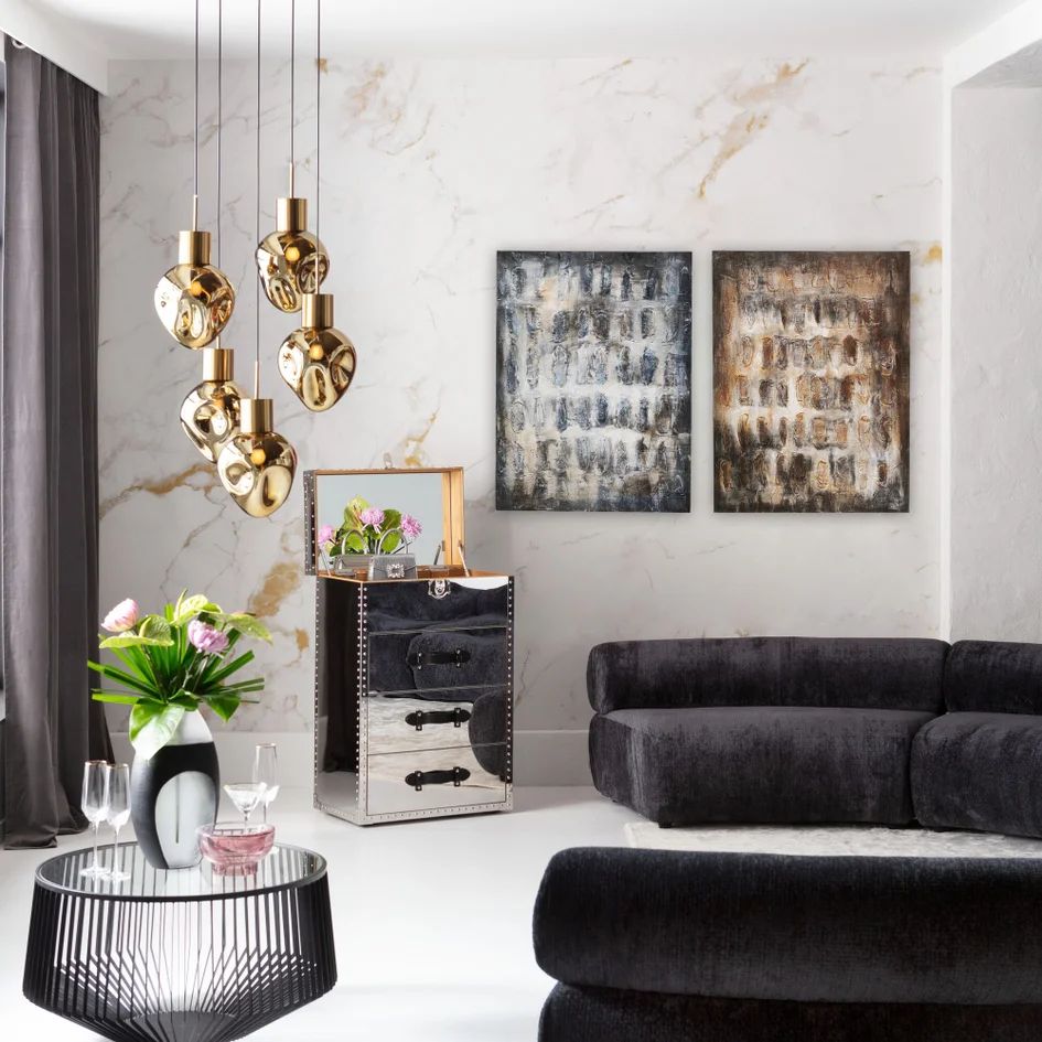 Картина KARE Leinwandbild Shadows Braun 56782