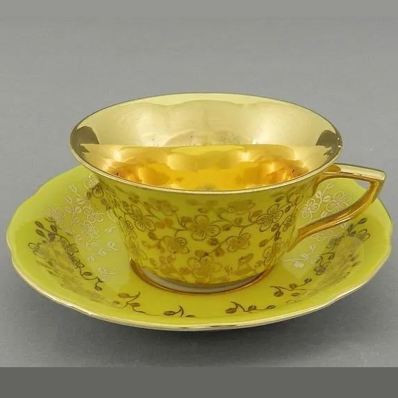 Чашка с блюдцем Leander Windsor Zlaté Květiny 13120424-L341