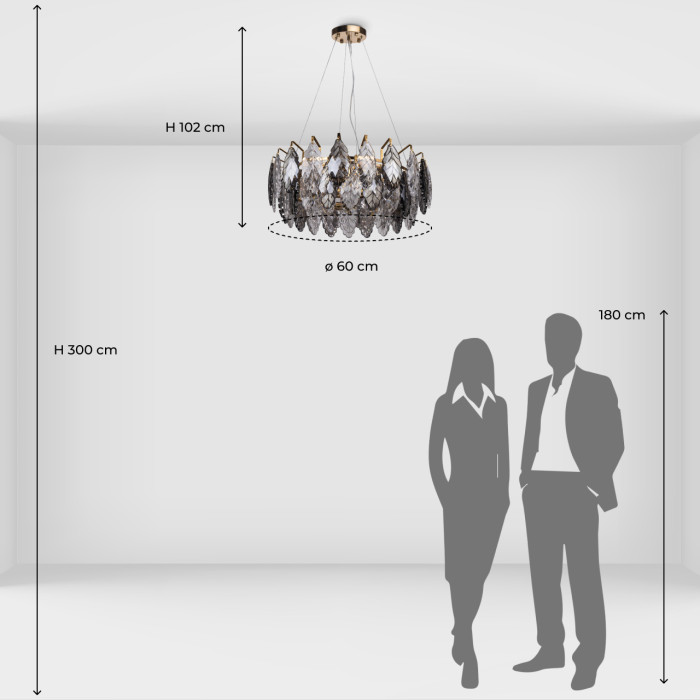 Люстра подвесная MW-Light Patricia Hanging Chandelier 447012107