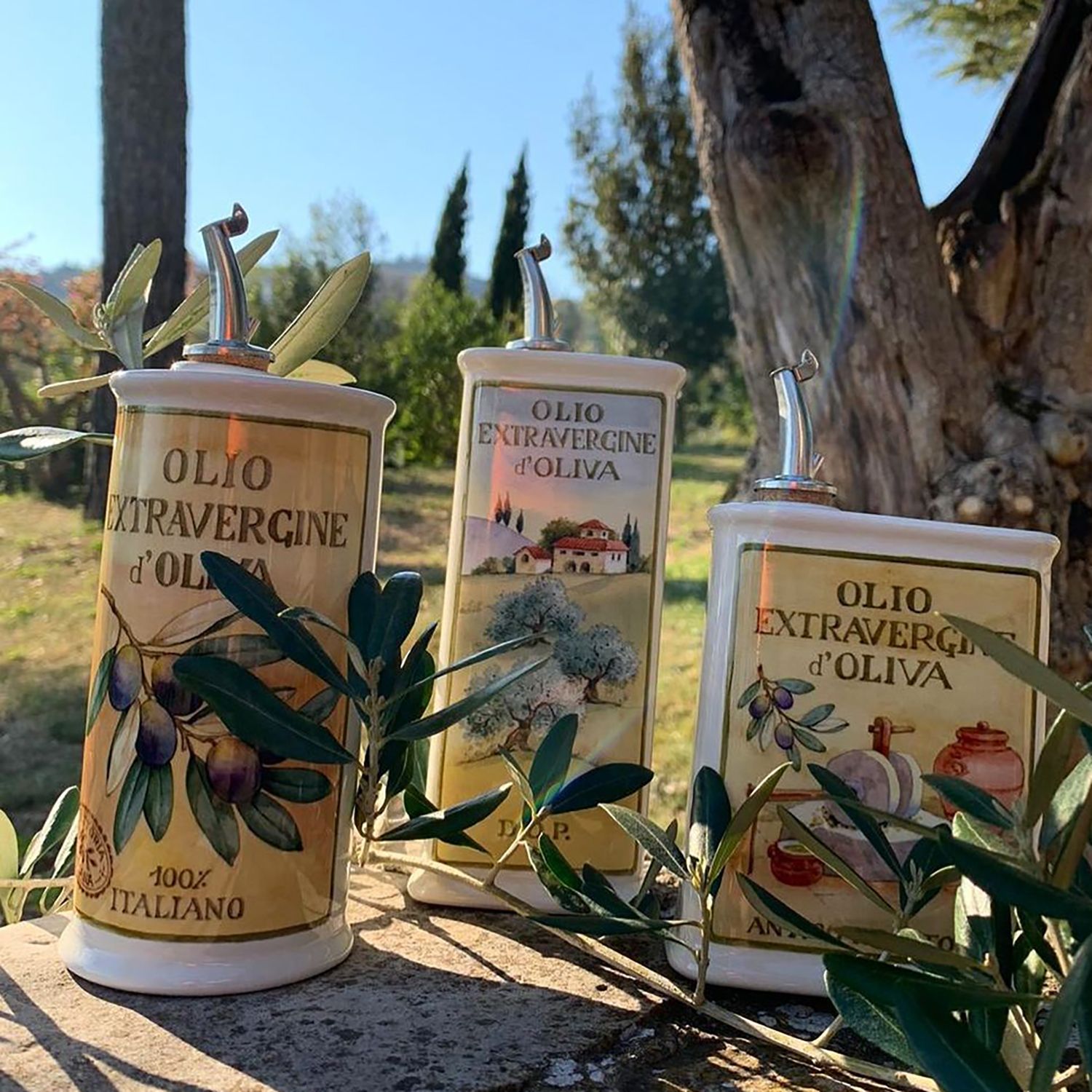 Бутылка для масла Nuova Cer Oliera 9501-ODC