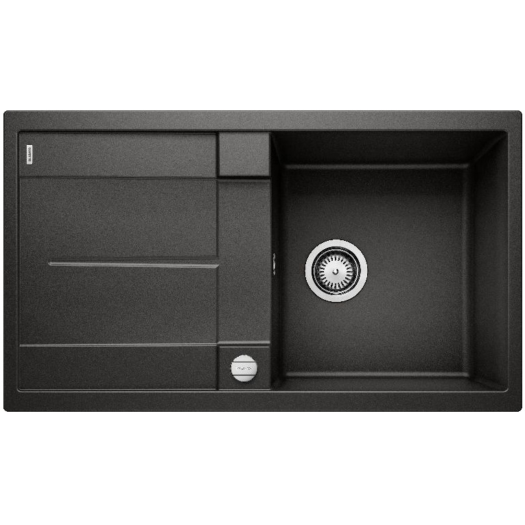 Кухонная мойка Blanco Metra 5S Silgranit Black 525918
