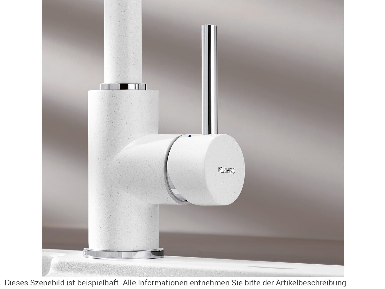 Кухонный смеситель Blanco Mida Silgranit-Look Black 526145