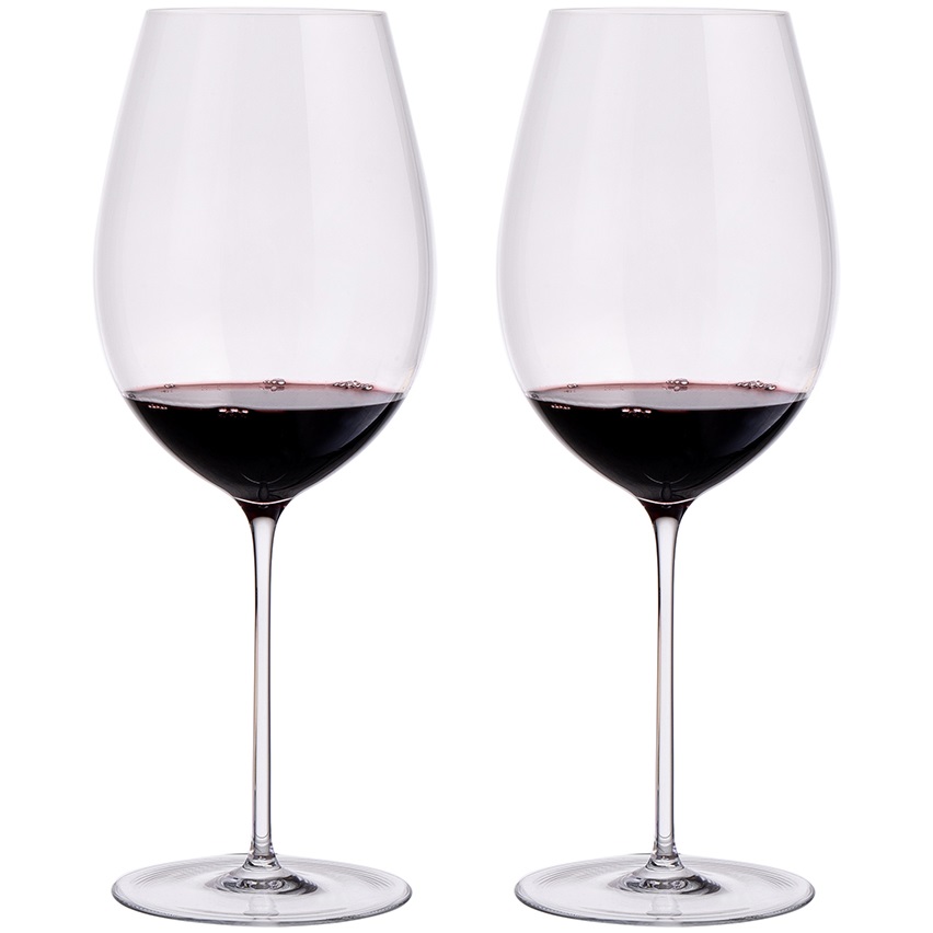 2 бокала для красного вина Halimba Crystal Elegance Bordeaux Grand Cru 775 мл (арт. 1773-10-2)