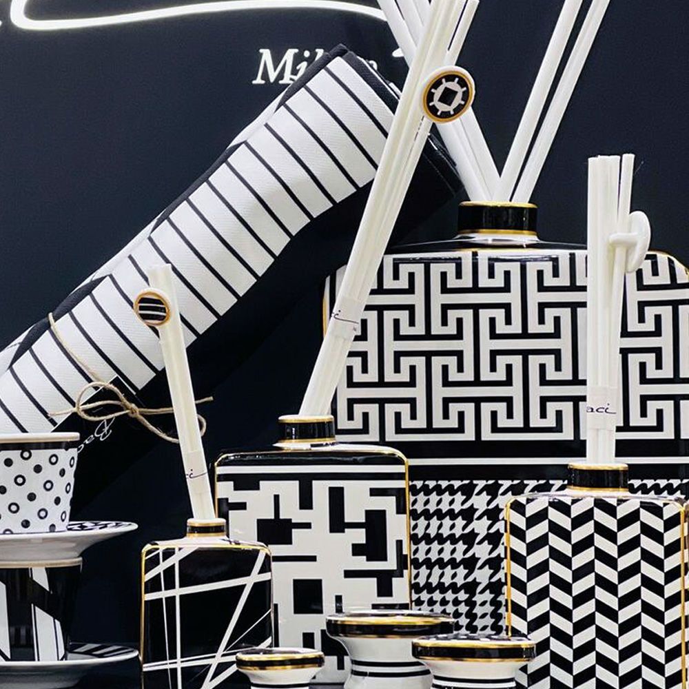 Вазочка для диффузора Baci Milano Optical Mini Diffuser Bottle SMINI.OPT01