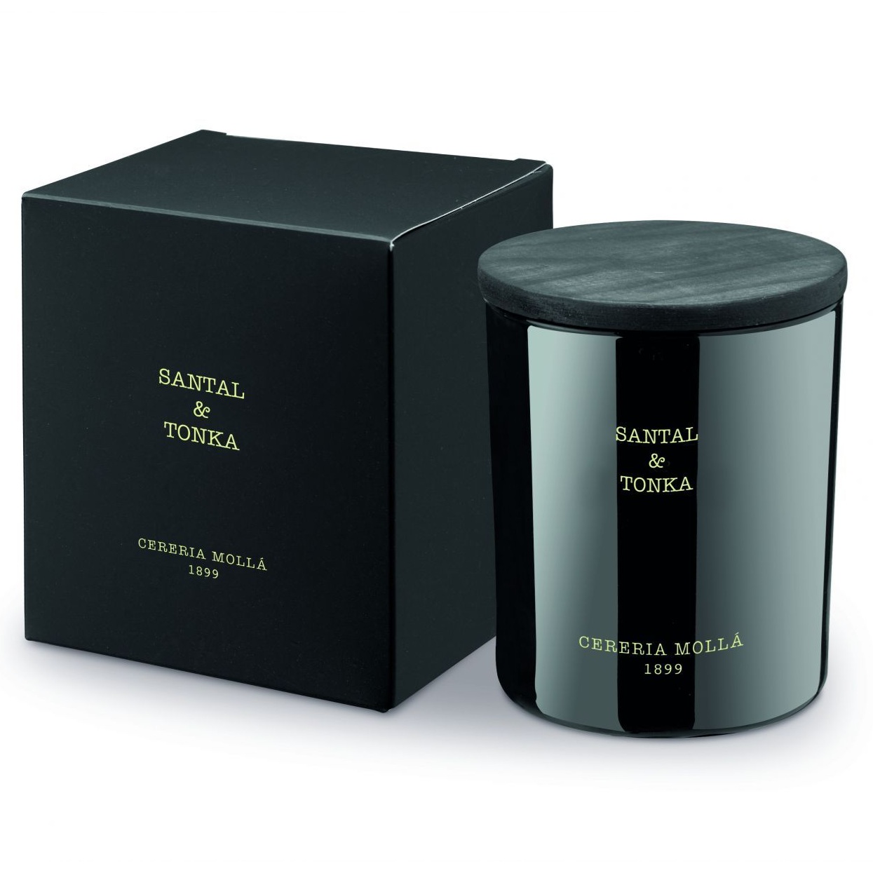 Ароматическая свеча Cerería Mollá 1899 Boutique Santal & Tonka Scented Candle 5548