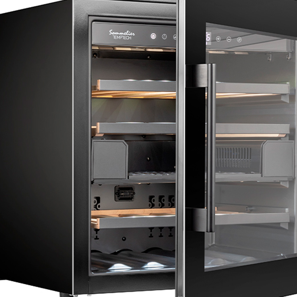 Встраиваемый винный шкаф Temptech SOMZ60DB Sommelier