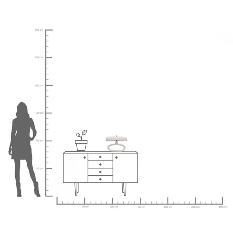 Настольная лампа KARE Tischleuchte Suki Beige 56465